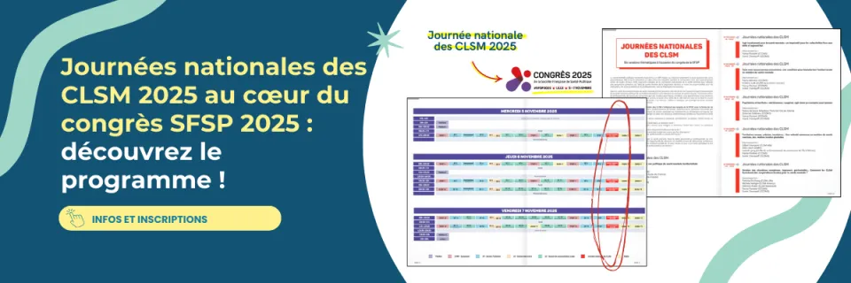 Découvrez le programme CLSM du congrès SFSP 2025